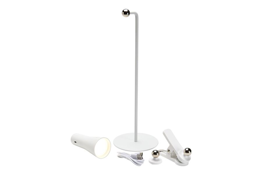 Bordlampe "Magnete" Hvid