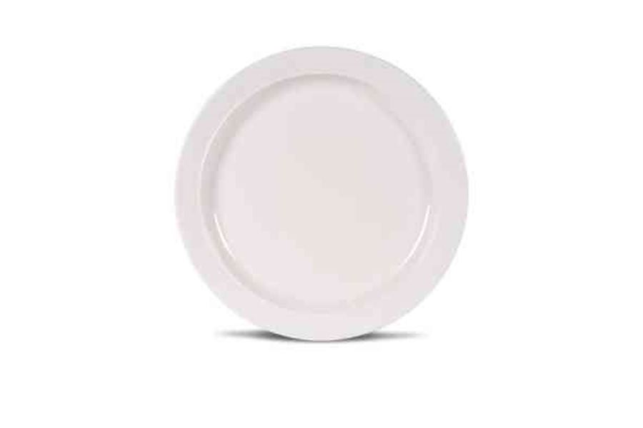 Classic White Melamine Tableware 12pc Set