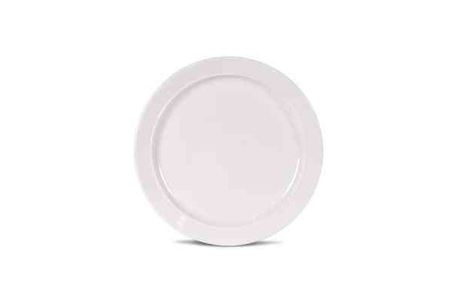 Classic White Melamine Tableware 12pc Set