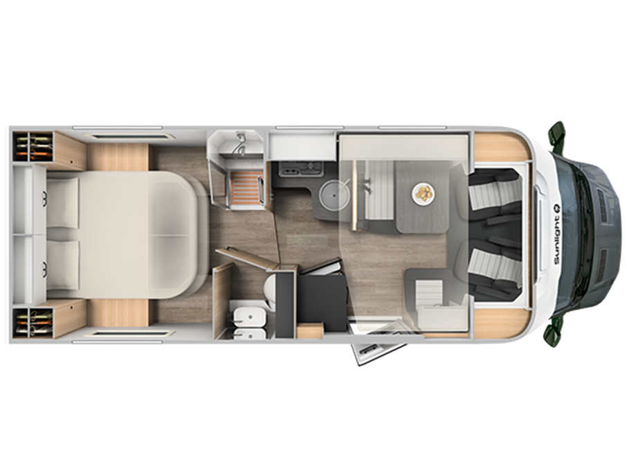 SunLight T 690L Adventure Aut. gear