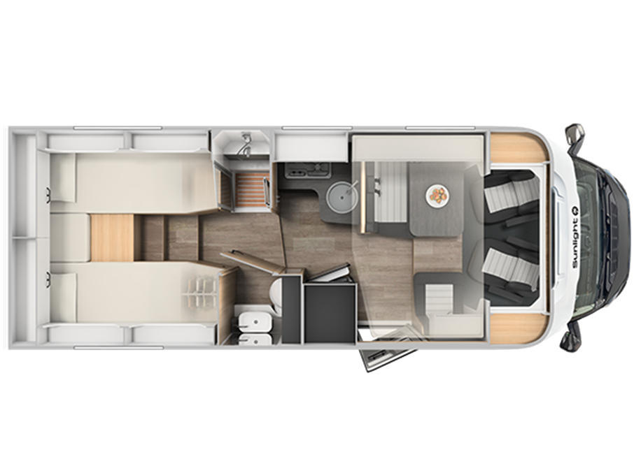 SunLight T68 Adventure aut. gear