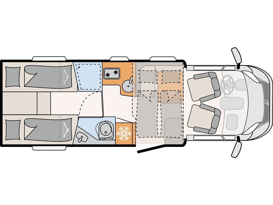Dethleffs Just Camp T7052 EB Active