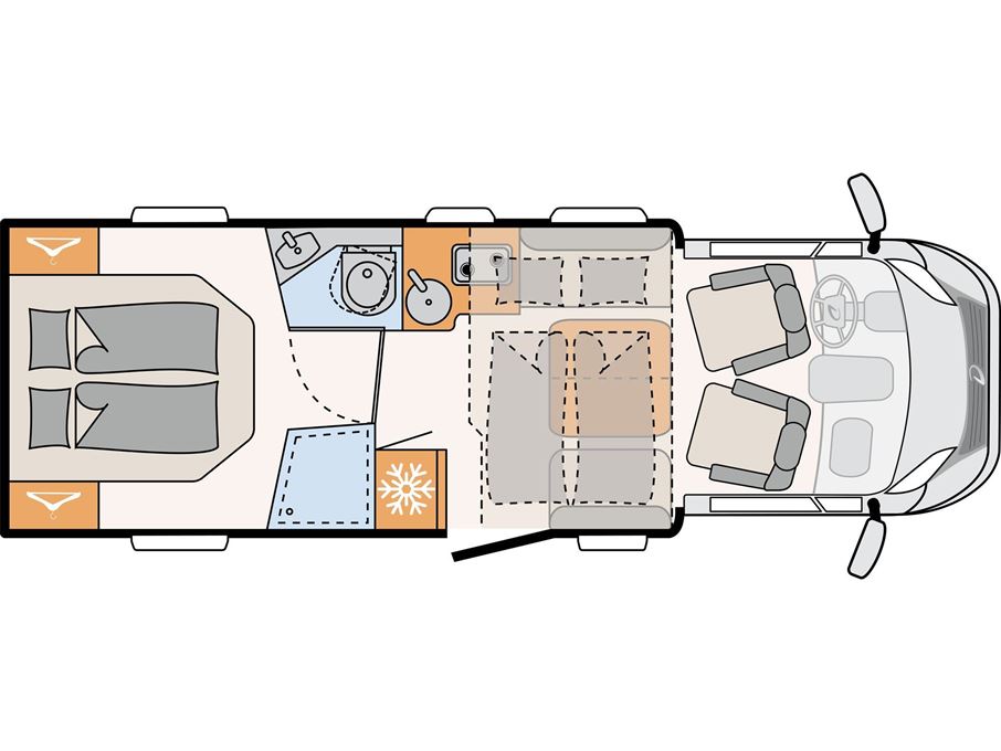Dethleffs Just Camp T7052 DBL Active