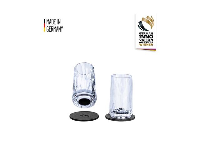 Silwy Shotglas - Plast - Sæt med 2 stk