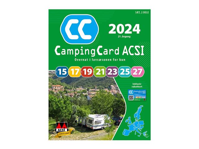 CampingCard ACSI guide 2024