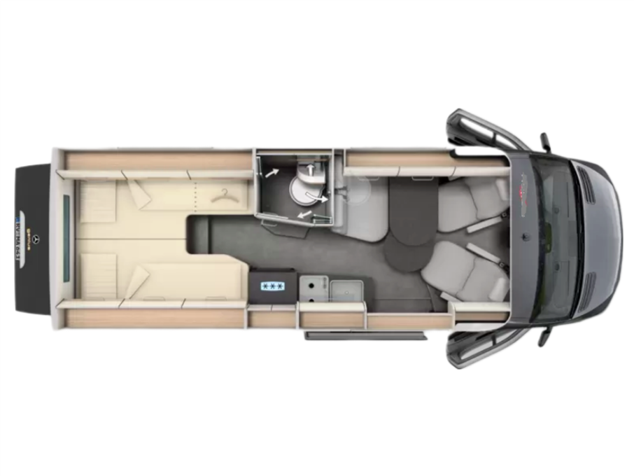 Carthago Van Genius 641 LE MB