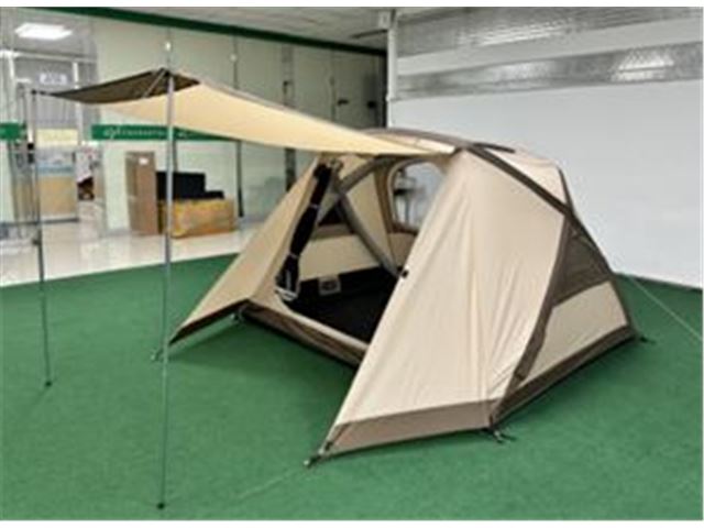 Frej Air er et selvoppustelig 2 personers telt, med indbygget pumpe med opladeligt batteri.