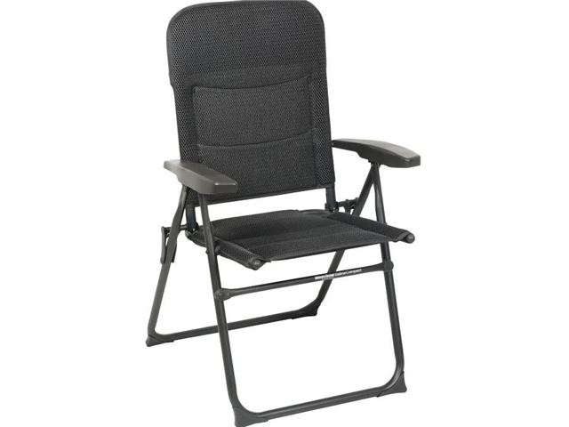 Salina kompakt stol med bøjleben. Antracit.
