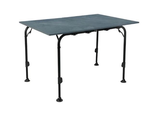 Campingbord Grå Aircolite Luxury Twin, 120 x 80 cm. Alu.