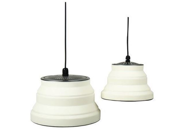 Silicon lampe SMILLA 15, foldebar, dæmpbar, 15x10cm, 5m kabel