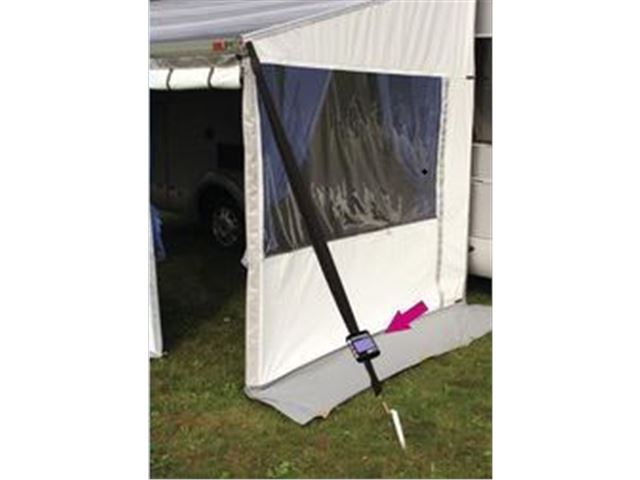 Stormbeskyttelse til Fiamma markiser, men passer også til campingvogne med LED Tiedown sollys