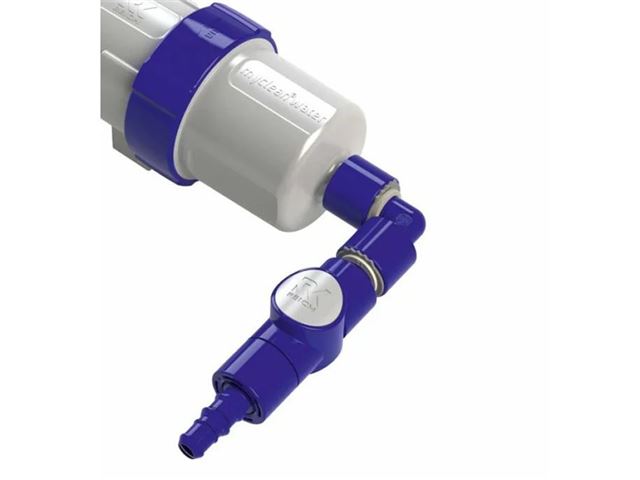 MyClean vandfilter med Uni-Quick tilslutning. Vinkel tilslutning.