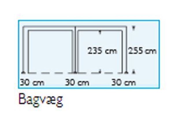 Fortelt DWT Favorit III str. 1 - A- mål: 440 x 250 cm.