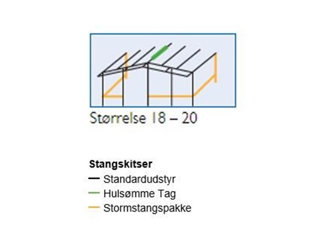 DWT Ambassador - Dybde: 240 cm. - str. 18 - A-mål: 1061 - 1090 