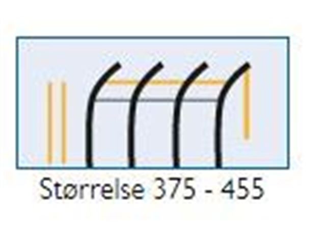 DWT Fortelt SPACE AIR HQ Gr.03 - HIGH - str. 260 (L) - Bredde: 375 x Dybde: 280 - Mont. - Højde: 250 - 265 cm (L) 