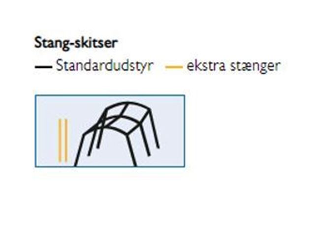 DWT PATRON AIR HIGH HQ FORTELT S - skydedør - B: 340 x D: 240 + 60 cm. 