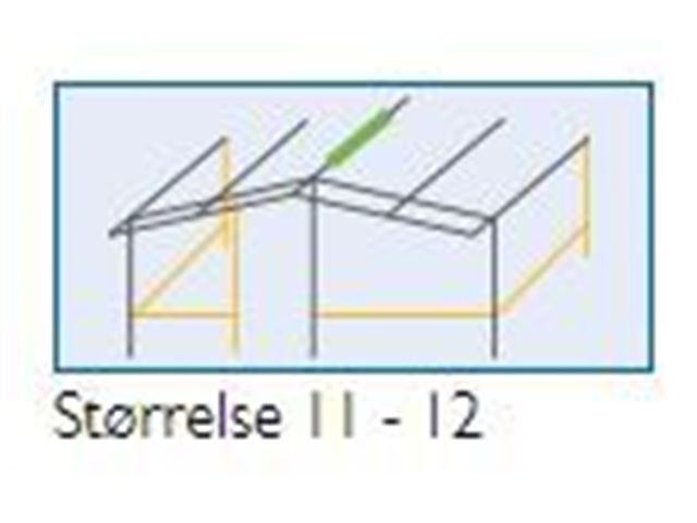 DWT Fortelte Tango - Dybde: 240 - Gr.: 11 - A- mål: 851 - 880 