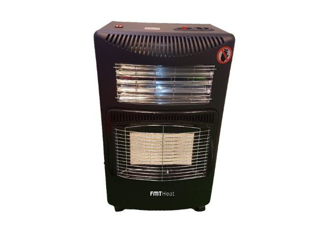 Gas & Heater, SORT - Piezo elektrisk tænding fra FMT Heat