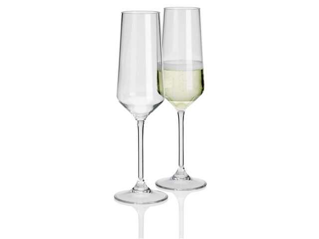 Champagneflute - Savoy, 2 pk - Materiale: Polyakryl fra Flamefield Essentials