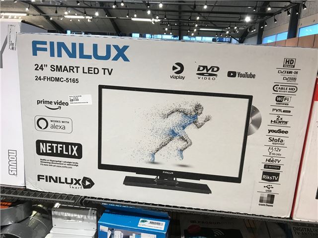 24" FINLUX SMART LED TV med DVD - FHDMC-5165