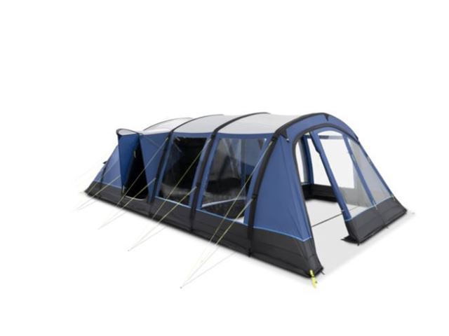 Croyde 6 AIR LUFTTELT "BLÅ / GRÅ / SORT" til 6 personer fra Kampa 
