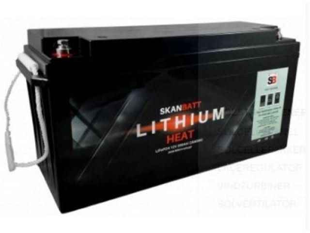 Skanbatt Lithium Heat Pro 12V 200Ah 