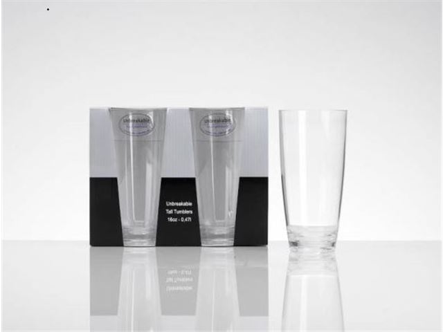 Store / Tall Glas tumbler, 2 pk. fra Flame field Essentials