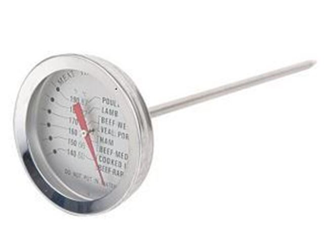 Termometer - Diameter: 5,2 cm. x Længde: 11 cm. fra FMT Grill Tilbehør