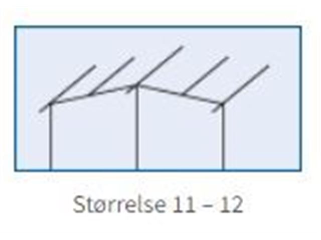 Fortelt DWT EASY POLO 300 str. 11 - A- mål 851 - 880