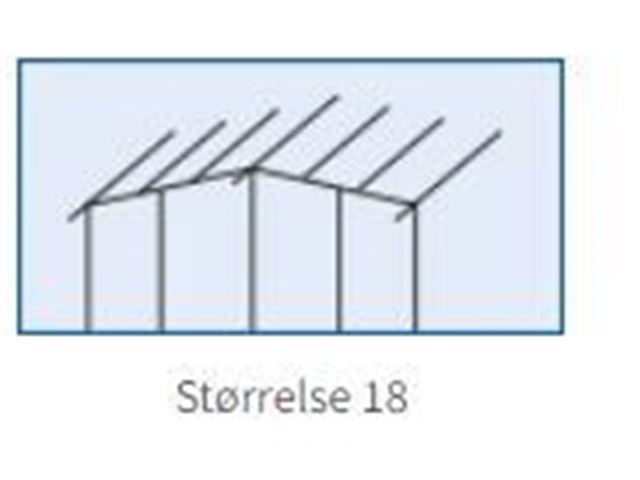 Fortelt DWT EASY POLO 300 str. 18 - A- mål 1061 - 1090