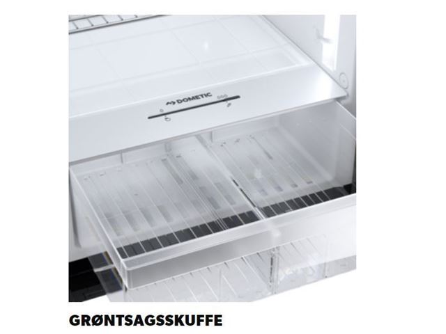 Dometic RMD 10.5XT - Absorptionskøleskab, 177 l, TFT-display, ekstradybt kabinet