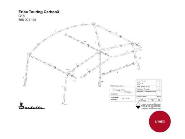 CarbonX stel Eriba Touring/Feeling