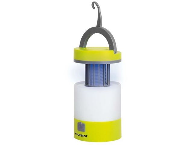 LED lampe Stor med myggebeskyttelse - elegant og effektiv med 4 lysstyrker