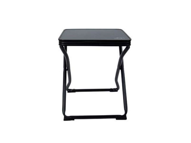 Skammel - Top, Foldbar Sort Mål: L 40 x B 40 x H 48,5 cm. fra Bo-Camp 