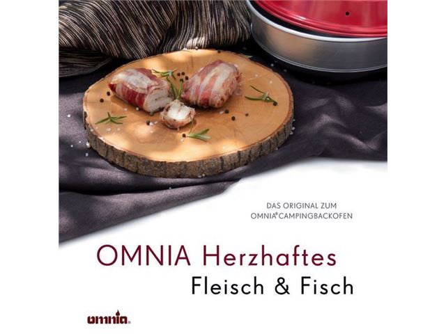 Omnia-kogebog "hjerteligt kød & fisk" fra Reimo