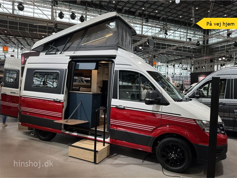 Eriba Car 602 Cherry Red Pop-up