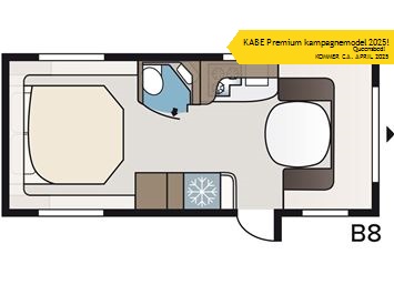 Kabe Ametist 560 GLE KS B8 PREMIUM LINE