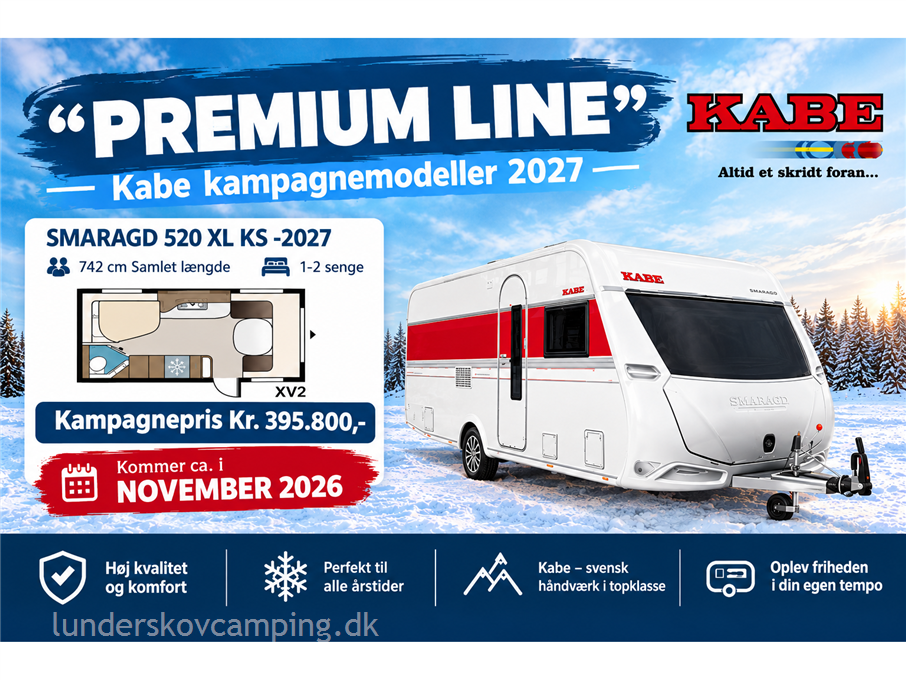 Kabe Smaragd 520 XL XV 2 KS Premium Line