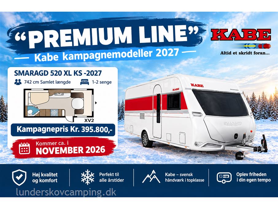 Kabe Smaragd 520 XL XV 2 KS Premium Line