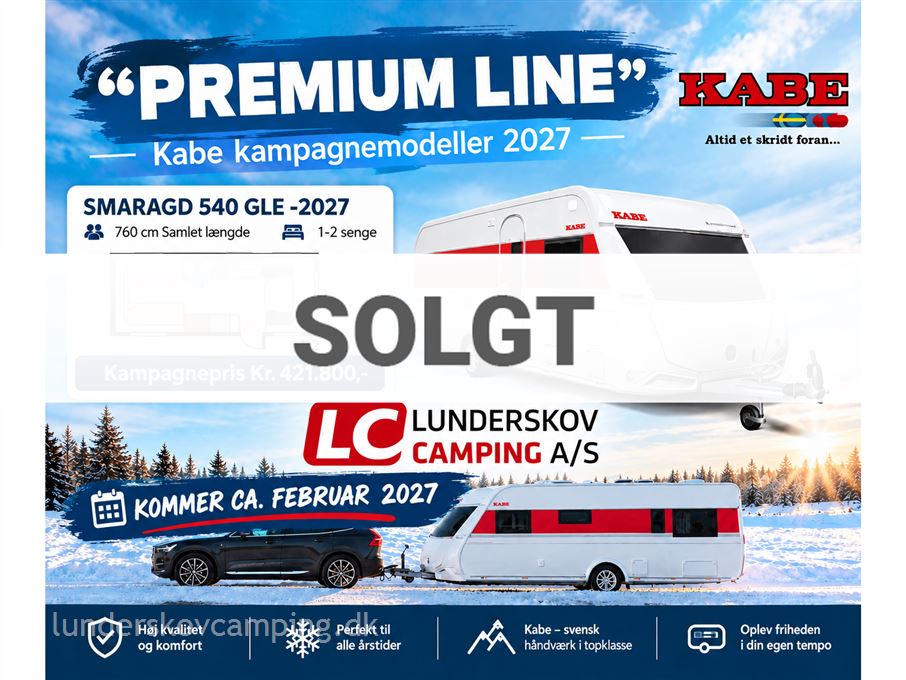 Kabe Smaragd 540 GLE KS Premium Line