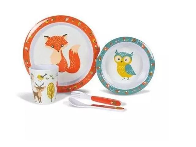 Woodland Creatures Children's 4pc Set