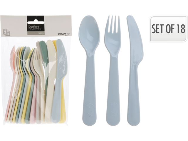 Engangs bestik 18 stk.