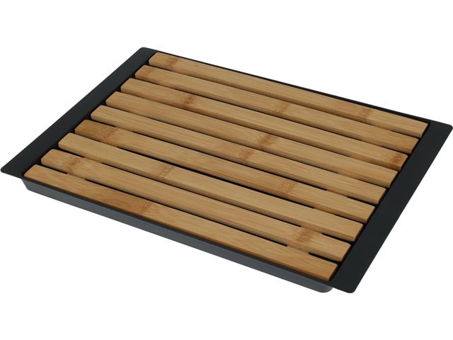 Bambus skærebræt med beholder