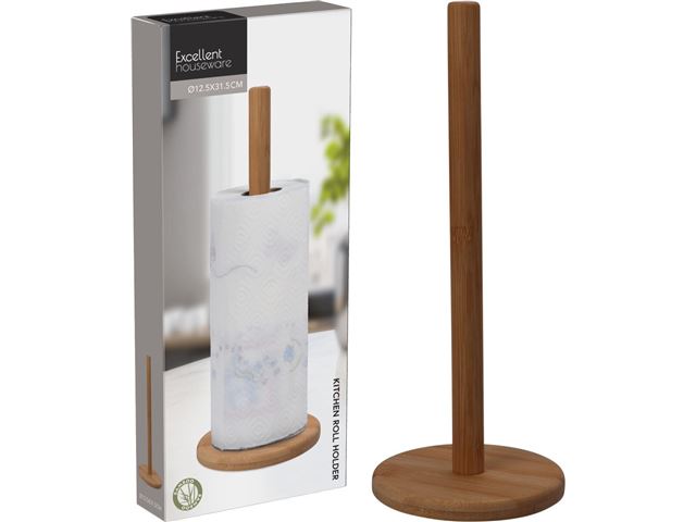 Køkkenrulleholder bambus