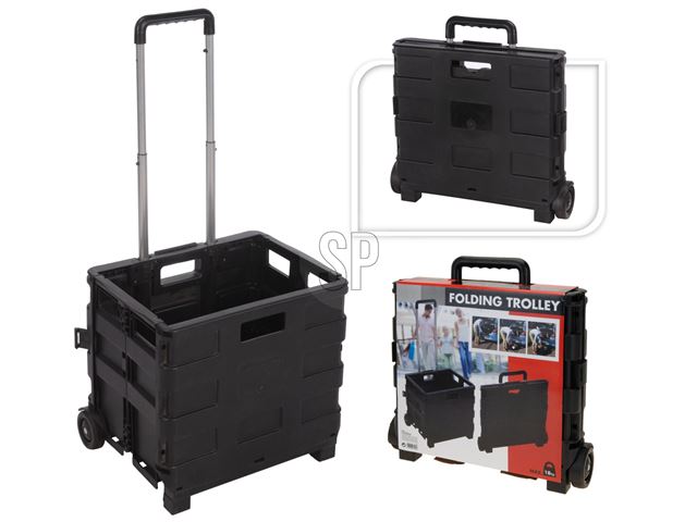 Trolley med foldekasse