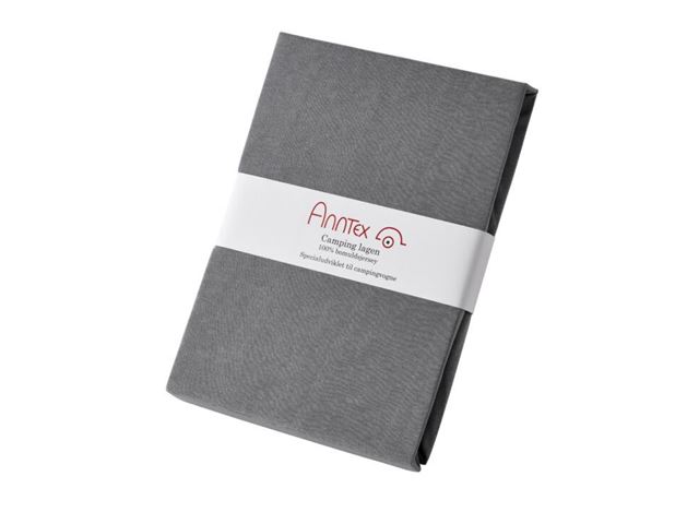 Anntex lagen fritstående GRÅ 160x200 cm