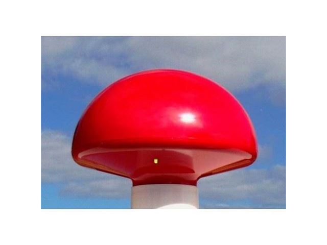 Tertek antenne hvid u. mast