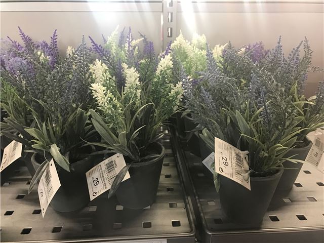 Kunstig blomst lavendel