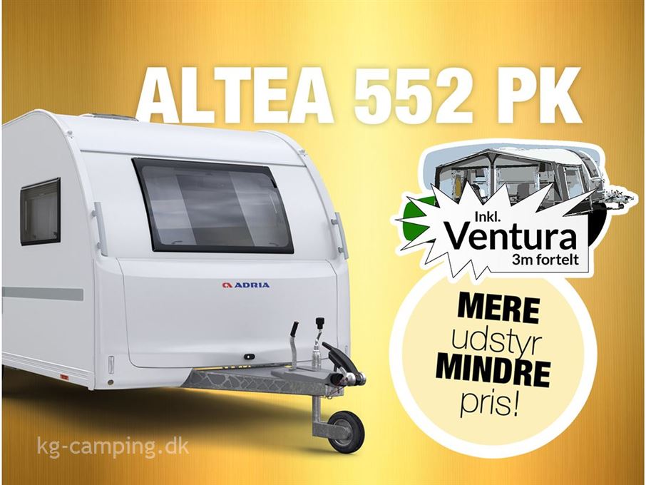Adria Altea 552 PK M. 3 køjer