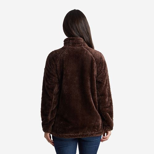 Tuxer Ruth "pels" jakke Chicory Coffee str. XL